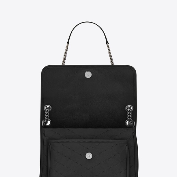 YSL Niki Medium Chain Bag- Navy - Picture 11 of 14